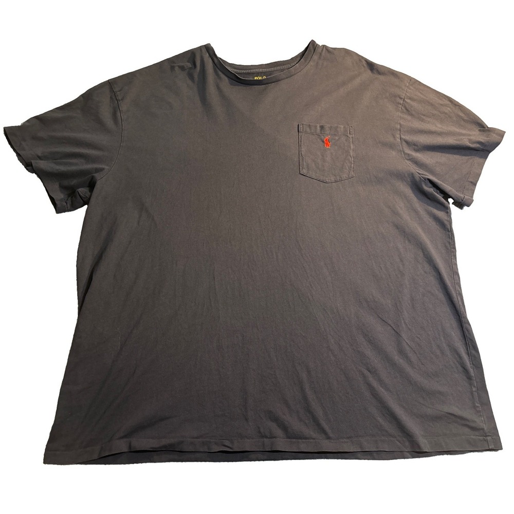 Polo Ralph Lauren Pocket T-Shirt Men's Navy Excellent Big & Tall Pony 3XB